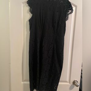 Lace black dress